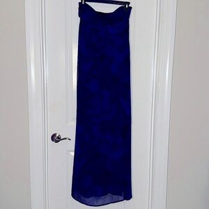 FIRE DRESS! Dark Blue. Size medium.